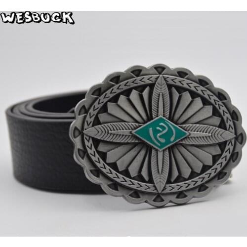 5 PCS MOQ Wholesale WesBuck Brand Best selling Cowgirl Cowboy belt buckle Metal Buckles Mens Womens Jeans accessories