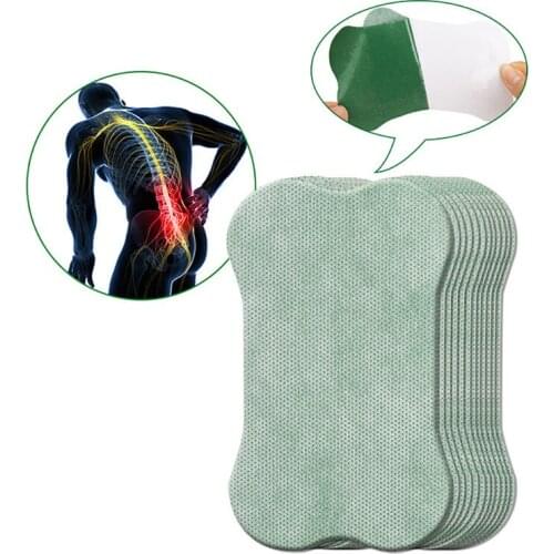 6pcs Lumbar Spine Medical Plaster Arthritis Rheumatism Moxibustion Stickers Back Muscle Patch Self-heating Wormwood Pain Relief