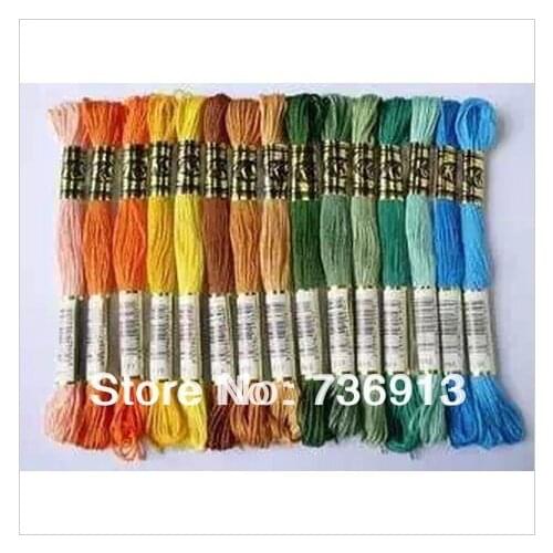 Embroidery Floss Thread Yarn Total 447 Pieces You Can Choose Any Colors And Quantity Similar DMC