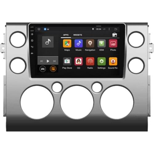 Android 10.0 GPS Navigation Car Radio Stereo WIFI Octa Core 4GB RAM Car GPS Player Radio Stereo For Toyota FJ Cruiser 2006-2020