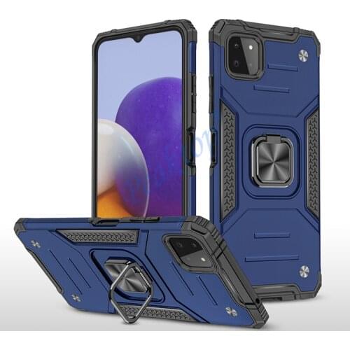 Armor shockproof Case For on Samsung galaxy A22 cover Case For Samsung A22 A 22 ring holder magnetic Case