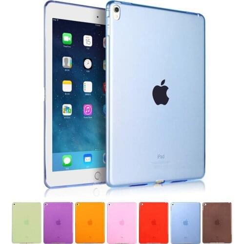 For ipad pro 10.5 case tpu soft protect 2017 Semi-Bezel back cover crystal transparent For iPad Pro 10.5 inch 2017 Table Cover