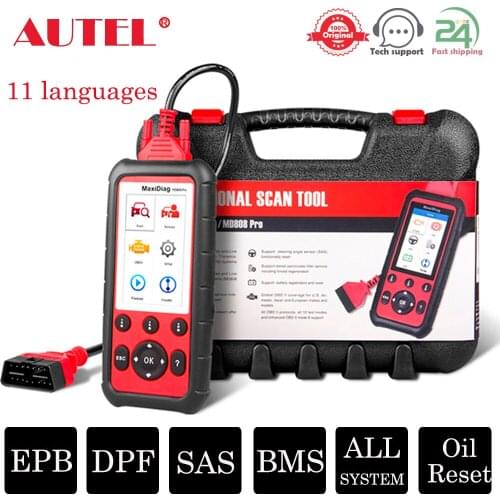 Autel MD808 PRO OBD2 Scanner Car Diagnostic Tool For Engine,Transmission,SRS And ABS Auto Scanner Automotivo Diagnostic Tool