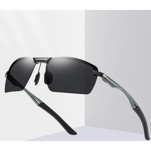 JULI Polarized Sunglasses for Men Women with Aluminum Ideal for Driving Fishing Cycling Running UV Protection CS80002