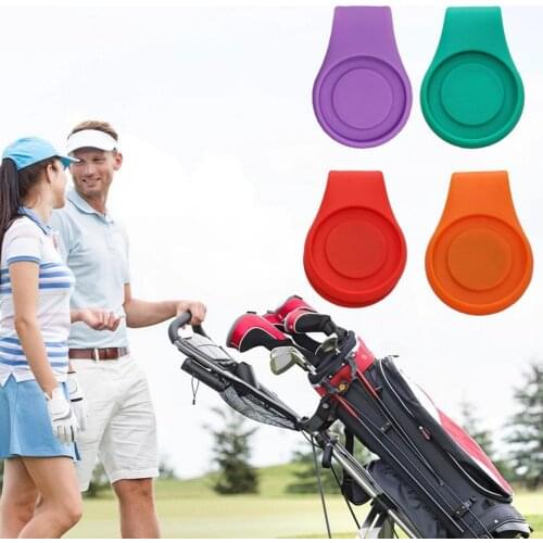 50%HOT Golf Hat Clip Flavorless Magnetic Silicone Premium Magnet Golf Ball Marker for Position Calibrating