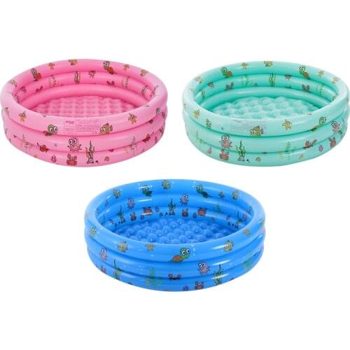 Inflatable Swimming Pool Bathing Tub Outdoor Floating Row Summer Swimming Pool Seat Ring Toy With Repair Bag For Children Adults