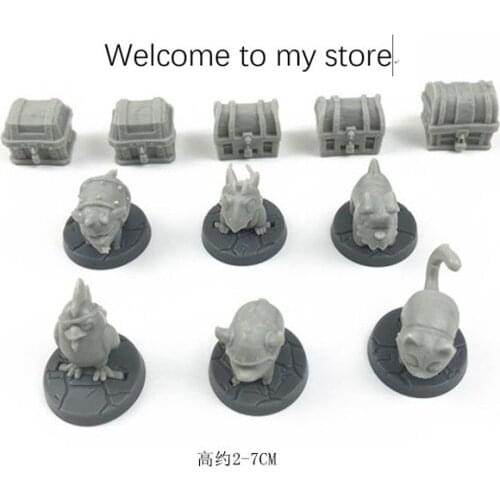 Pvc figure Superheellexploration warchess table game 11pcs/set