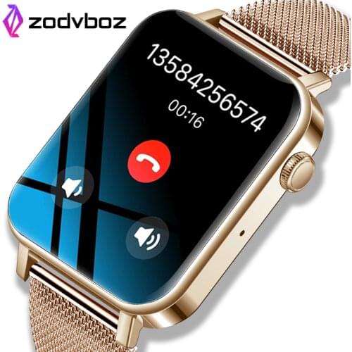 2021 New Women Smart Watch Bluetooth Call Heart Rate Blood Pressure Blood Oxygen Measurement Men Smart Bracelet For Android IOS