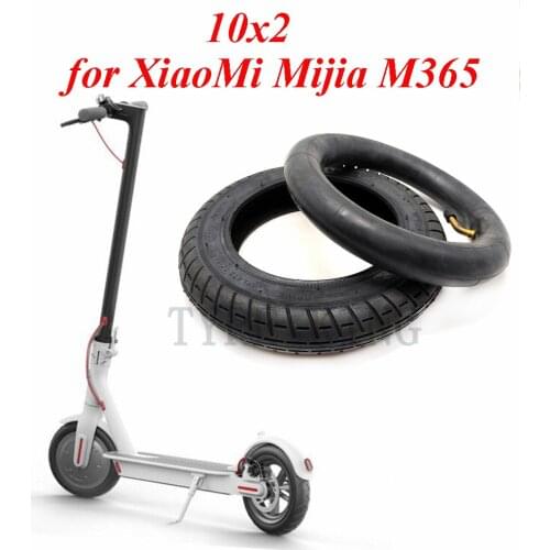 Upgrade 10x2 Inner Tube Outer Tire 10*2 (54-156) Pneumatic Tyre for Xiaomi Mijia M365 Electric Scooter Wheel Accessory