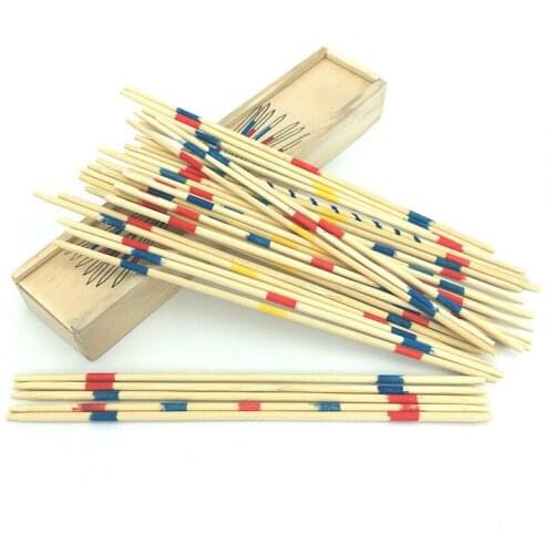 2-4 Year Kids Baby Educational Wooden Math Toy Pick Up Sticks Kids Number Counting Montessori Classical Toys