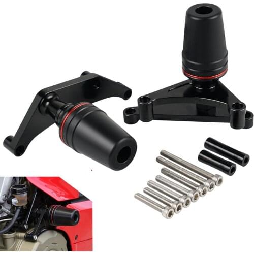 CNC Motorcycle Frame Sliders Anti Crash Pads Protector For Ducati Panigale V4 / V4S /V4 SP 2018 2019 2020 Engine Frame Part