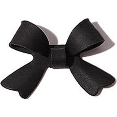 Stereo Paint Butterfly Red Streamer Alloy Bowled Nail Art DIY Metal Accessories G99E