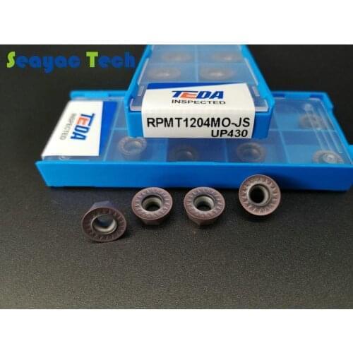 Cnc Milling Insert RPMT1204MO-JS, R6 roung milling carbide inserts for milling holder EMRW6R