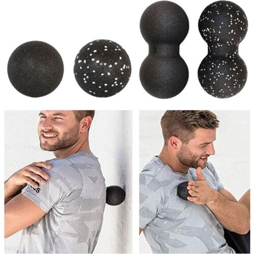 Women Yoga Foam Roller Peanut Ball Yoga Block Peanut Massage Ball Muscle Relax Exercise Pilates Fitness Yoga Equipment