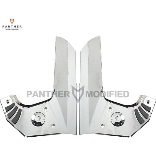 1 Pcs ABS Plastic Chrome Motorcycle Fairing Frame Cover Moto Ornamental case for Honda Goldwing GL1800 2001-2011