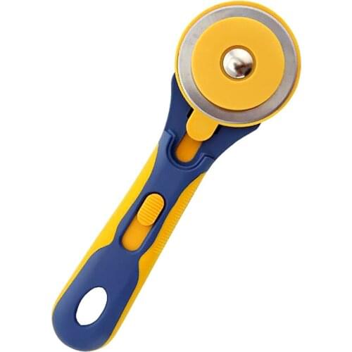 60mm Circular Rotary Cutter Knife for Patchwork Sewing Fabric Cutting Leather Flat Rubber Bands Round Hob Cutting