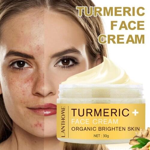 Turmeric Face Cream Anti-Aging Skin Moisturizer for Dullness Uneven Skins Heavy Pores Face Cream for All Skins