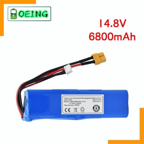 NEWEST 14.4V 3500mAh Good Quality Battery For ilife V50 V55 V8s V3s Pro V5s Pro V8s X750 Robot Vacuum Cleaner Battery