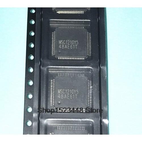 New import 5PCS-10PCS/LOT MSC1210Y5 MSC1210 MSC1210Y5PAGT MSC1210Y5PAGR TQFP64