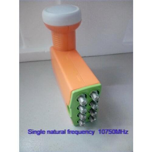 Single natural frequency 10750MHz Octo LNB Best Signal digital HD KU Band High Gain Low noise satellite LNB