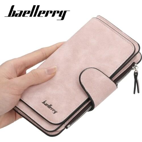 Baellerry wallet womens long multi function mobile phone bag multi card zipper change bag hot cross border