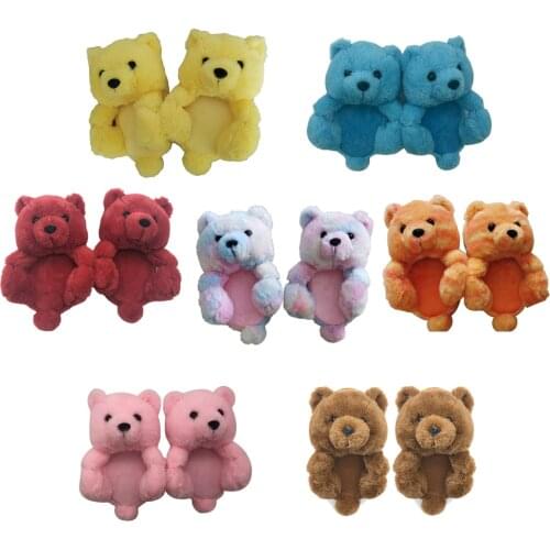 2021 Spring and Summer New Cartoon Boys and Girls Teddy Bear Non-slip EVA Sandals Children Sandals and Slippers