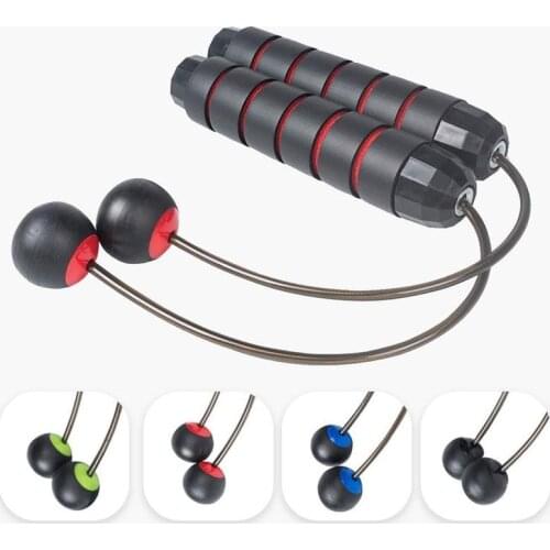 Skipping Jump Rope Ropeless Fitness Jumping Ball Workout Weighted Cordless Equipment for Home Adults Child MMA Training