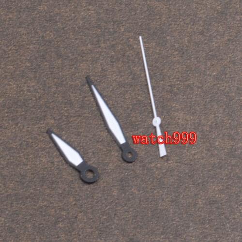 Black Edge White Center Luminous Watch Hands Suitable For Miyota 8205/8215 DG2813 Movement