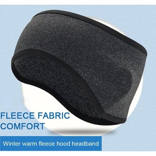 For Men Women Running And Riding Warm Headgear Ear Warmers Cover Fleece Headband Winter Sports Headwrap Ear Muffs