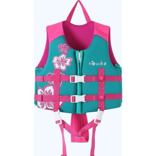 Kids Life Vest Floating Girls Jacket BoySwimsuit Sunscreen Floating Power Swimming Kids Baby Safety Vest Water Bathing Suits