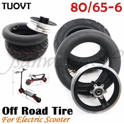 10x3.0 255x80 80/65-6 10-inch Off Road City Road Pneumatic Tire for Electric Scooter Speedual Grace Zero 10X Kugoo M4 Pro