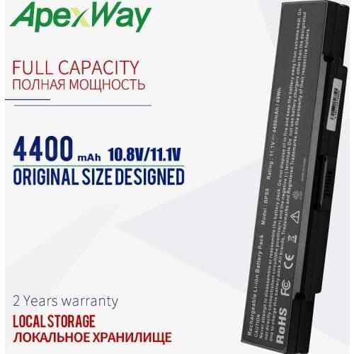 11.1v 4400mAh Laptop Battery For Sony VAIO BPS9B VGP-BPS9 VGP-BPS10 VGP-BPS9A/B VGP-BPS9/B VGP-BPS9/S VGN-AR41E PCG-5J1L