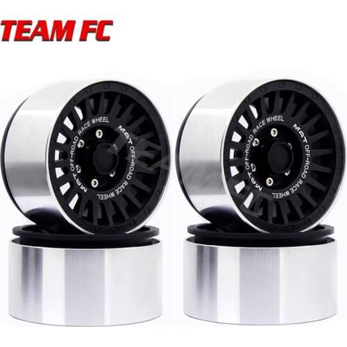 4pcs 2.2" Beadlock Wheel Rim Hub for G53 1/10 RC Rock Crawler Axial SCX10 90046 RR10 Wraith TRAXXAS TRX4
