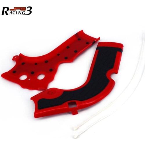 Motorcycle Accessories Dirt Bike Red Frame Guard Protector Cover For HONDA CRF250R CRF 250R 2014-2016 CRF450R CRF 450R 2013-2016