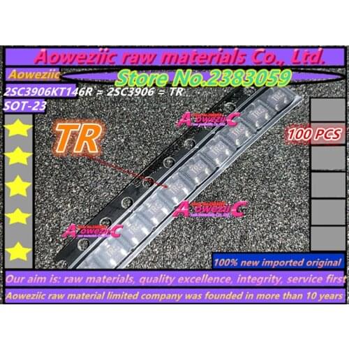 Aoweziic 100% new imported original 2SC3906KT146R 2SC3906 TR 2SD2704KT146 2SD2704 XL 2N5551S-RTK 2N5551S ZF SOT-23