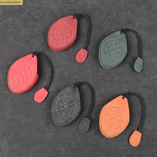 Car Accessories Turn fur Leather Car Key Case For 2020 2021 Xpeng G3 460 Remote Cover P7 520 New Xiaopeng G3 car-styling