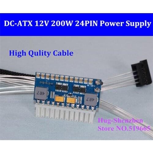 Pico-Box Z2-ATX-200 DC 12V Pico ATX Switch PSU Car Auto Mini ITX High Power Supply Module 200W 24Pin ITX Computer Power Board