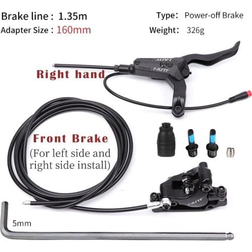 Hydraulic Brake Disc 140mm 160 180 Rotor Fat Mini KUGOO G Booster / G1 / ES3 Dualtron