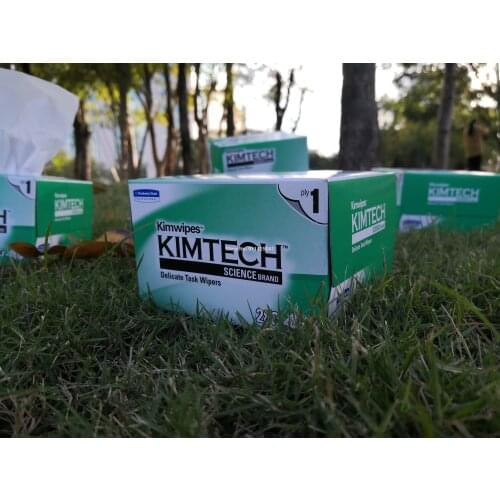 Kimwipes optical fiber cleaning papers 280pcs fiber dust-free pape wipes cleaning tool for machine cleaning Laboratory cleaning