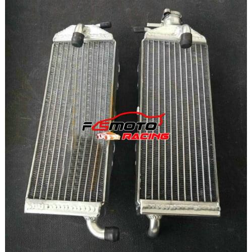 Left & Right Aluminum Radiator For TM Racing EN/FR/MX/SMR 450/530 F/Fi ES 530F 250FI 2005-2016 EN450F EN530F MX450F SMR530F/450F