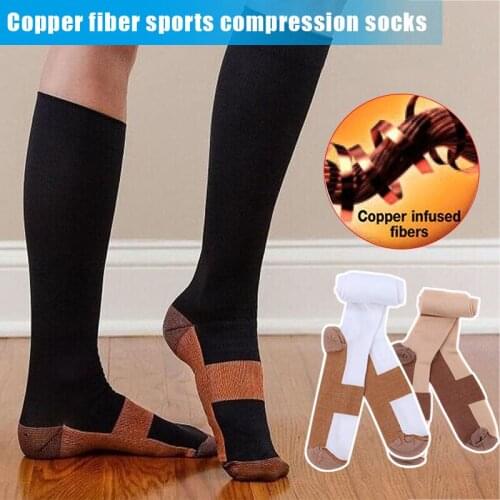 Copper Compression Socks for Men Women Best for Running Athletic and Travel NYZ Shop