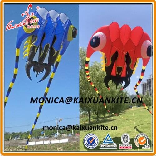 16 sqm Flame Trilobite Kite, soft kite, show kite, Lifter