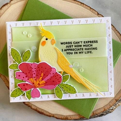 New Bird decoration metal Cutting Dies Stencils DIY Scrapbooking Paper/photo Cards Embossing Dies