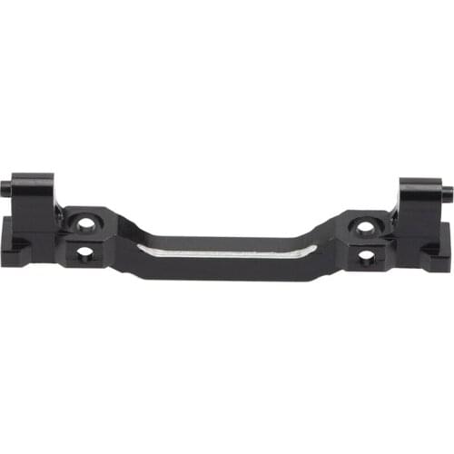 Aluminum Alloy Front Bumper Mount Crossmember Crash Barrier Frame Fixed Seat for 1/24 RC Model Car Axial SCX24 90081 upgrade