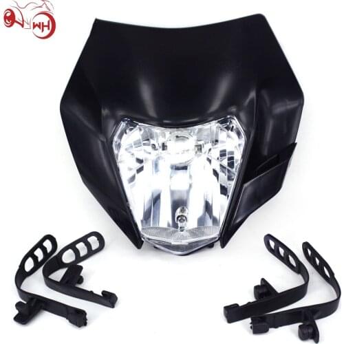 For KTM EXC EXCF SX XC XCW MX SMR SXS 125 250 350 450 500 505 520 530 Motorcycle 2021 Universal headlight Headlamp Head Light