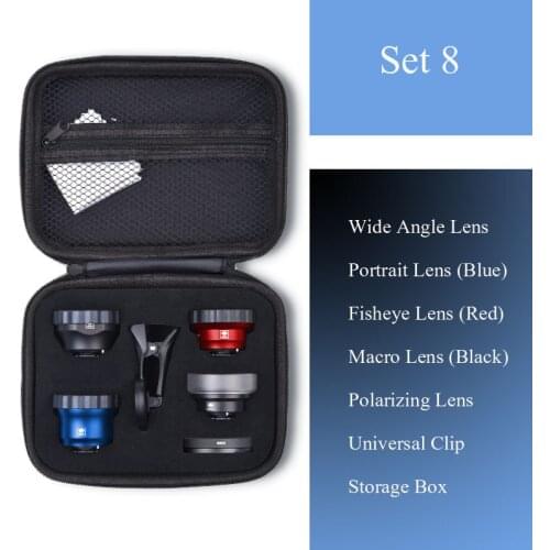 Universal phone lens High-definition SIRUI External Mobile Lens Macro portrait mirror set wide-angle fisheye lens for Iphone