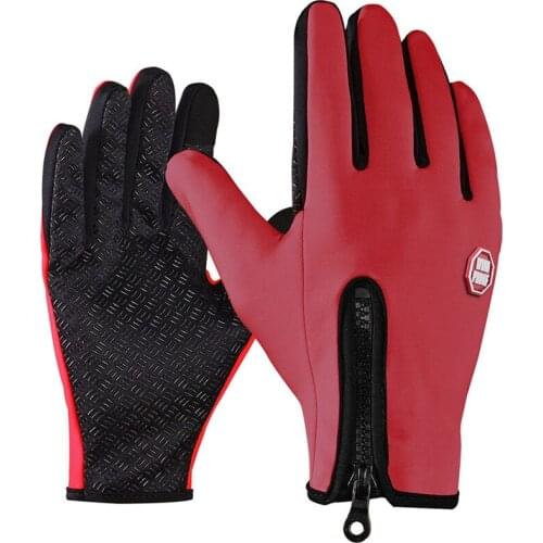 Cycle Motorcycle Bicycle Full Finger Men And Women Mountain For Bike Gloves Anti-slip Warm Touch Screen Gloves Ski Sport Gloves