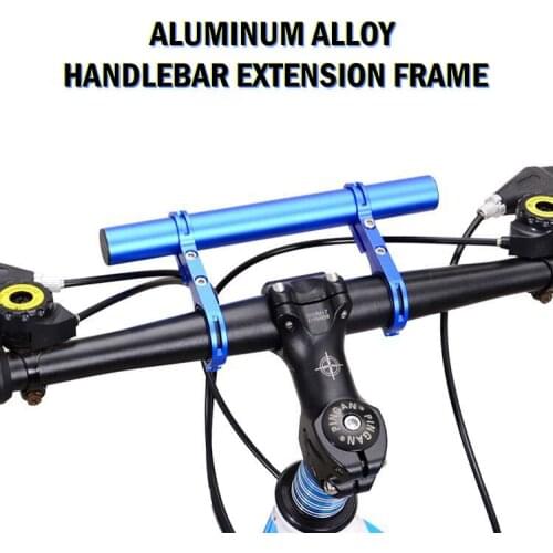Bicycle extension frame lamp code meter frame bicycle bracket multi function aluminum alloy carbon fiber bracket 10-20cm