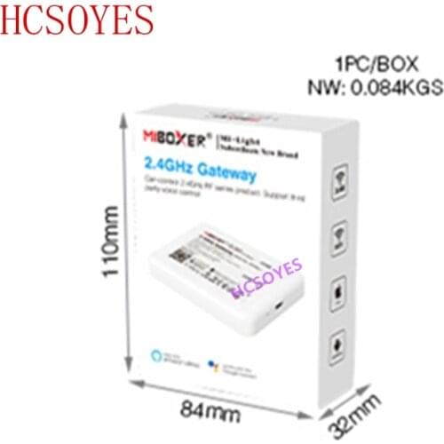 MIBOXER (iBox2 Upgraded version )WL-Box1 2.4GHz WiFi Smart Light /WiFi iBox Controller DC5V RF Remote wifi RGB light Wireless