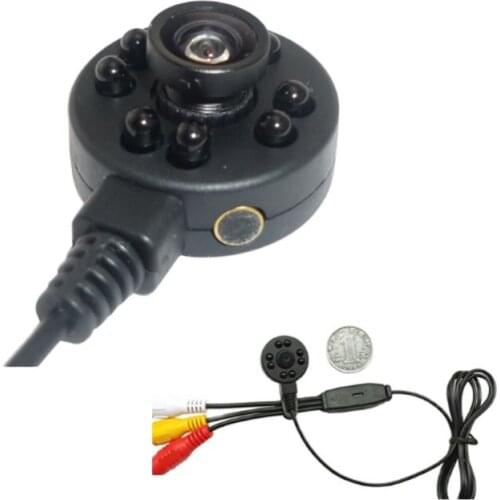 AHD 600 TV line mini camera night vision 720p 170 degree lens Sony sensor CCTV camera w/ MIC. 1/3 HD sensor 600 tvl ahd camera